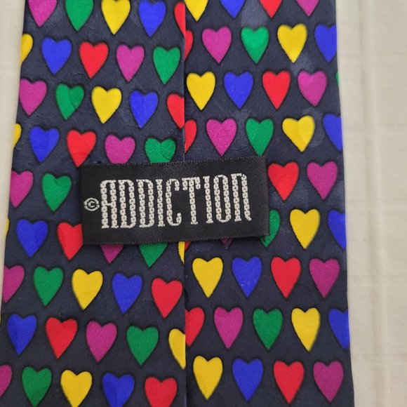 Addiction Men's tie. - Picture 4 of 7